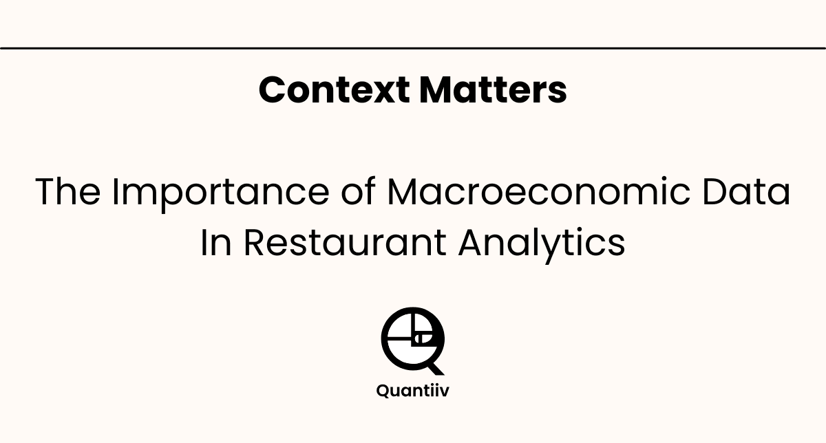 The Macro Context That Changes Everything